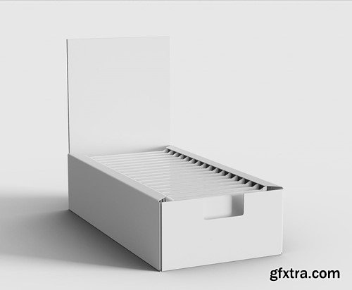 Shelf Box Packaging Mockup CQCVTW3