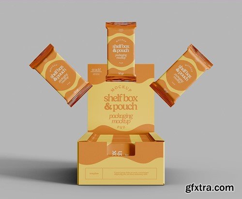 Shelf Box Packaging Mockup UWXMMSR