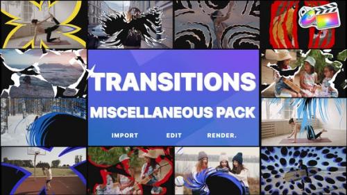 Videohive - Miscellaneous Transitions | FCPX