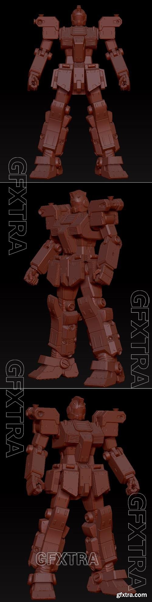 RGM-79 GM Thunderbolt &ndash; 3D Print Model