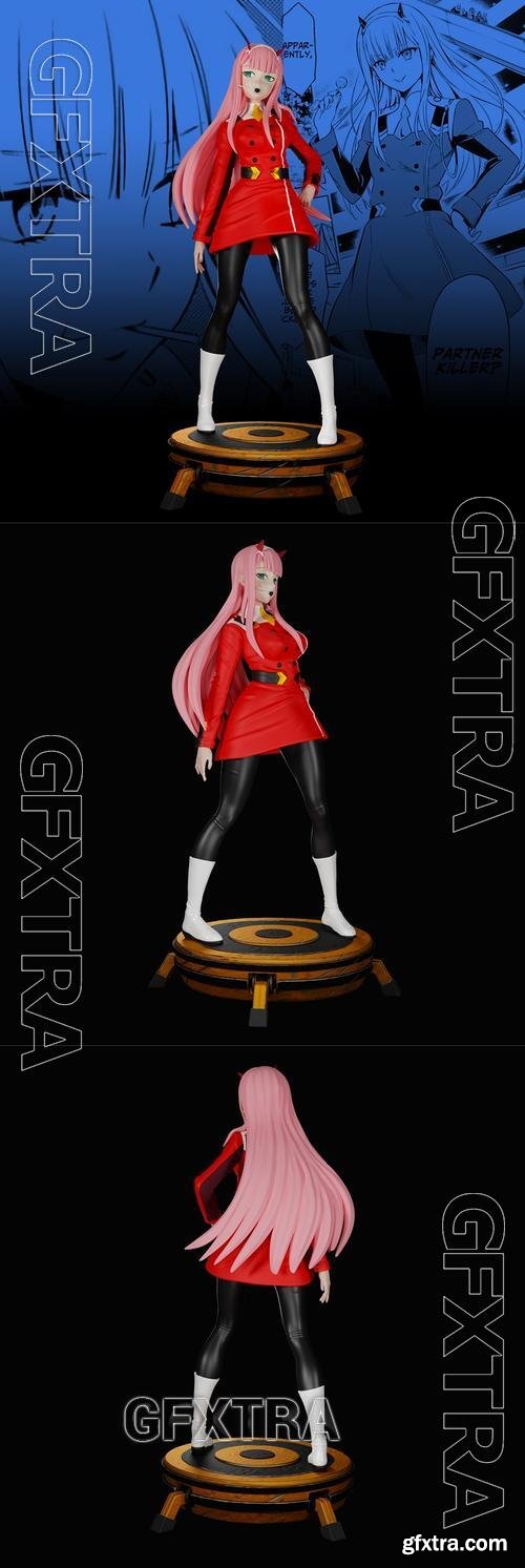 Zero Two by Gabriel Meyer &ndash; 3D Print Model