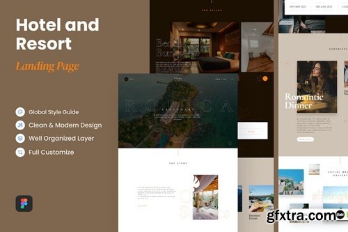 Klana - Hotel and Resort Landing Page C2R2FS8