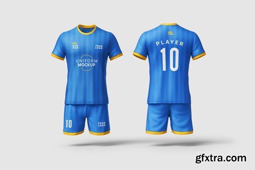 Soccer Kit Mockup Set 42GHYYP