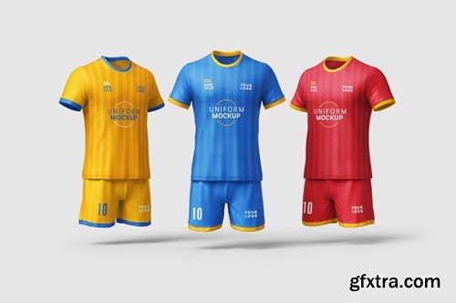 Soccer Kit Mockup Set 42GHYYP