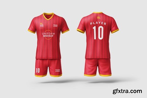 Soccer Kit Mockup Set 42GHYYP