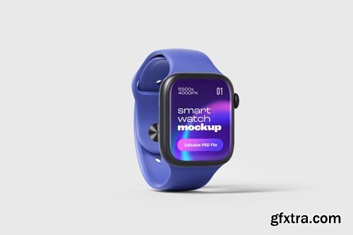 Apple Watch 8 Mockup Set YK6TKN6