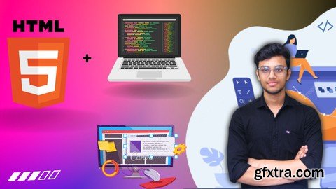 Master Complete HTML & HTML5 with LIVE Projects + Notes 2023