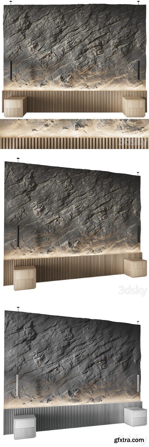 Rock Headboard