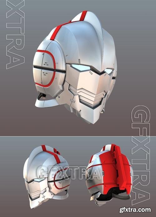 Ultraman Helmet &ndash; 3D Print Model