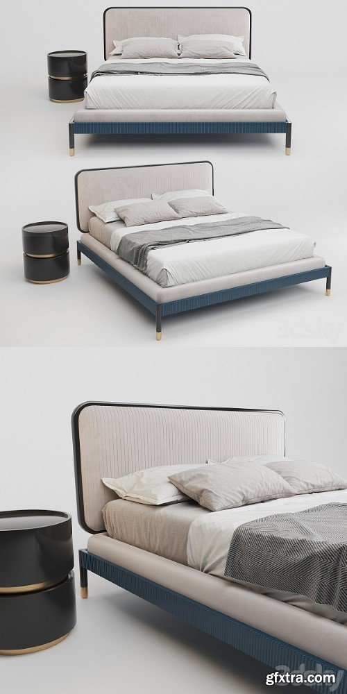 Pianca Amante Plisse Bed