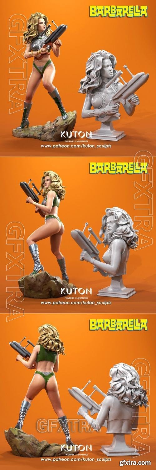 Kuton - Barbarella &ndash; 3D Print Model