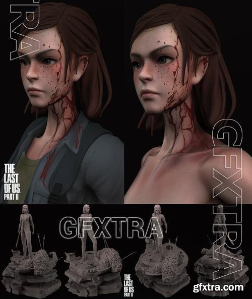 Ellie - The Last of Us 2 &ndash; 3D Print Model