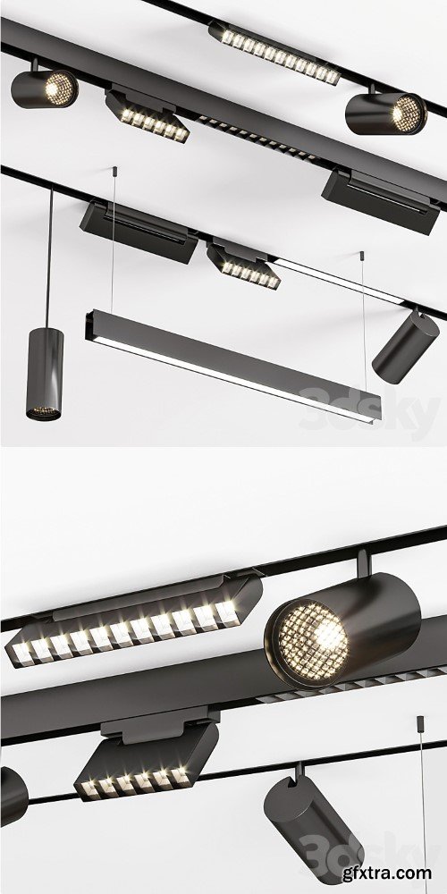 Modern Magnetic Track Lights