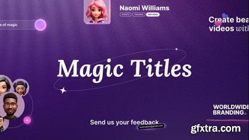 Videohive Magic Titles 46897866