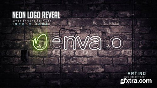 Videohive Neon Logo Reveal 46891780