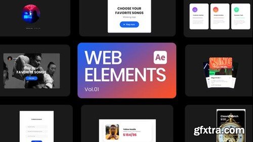 Videohive Web Elements 01 for After Effects 46904600