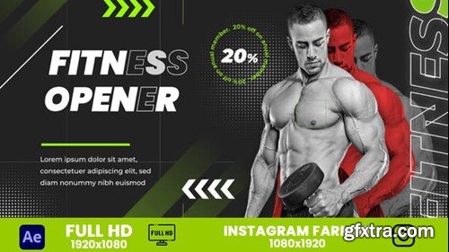 Videohive Fitness Opener 46649087