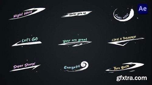 Videohive Brush Scribble titles [After Effects] 46879942