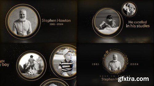 Videohive Golden Memorial Photo Gallery 46858190