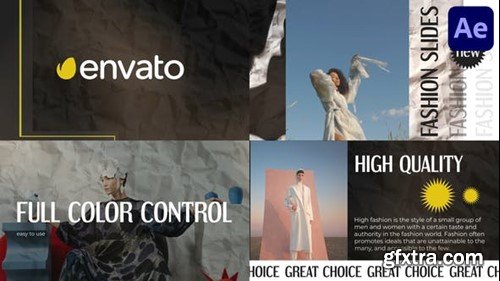 Videohive Dynamic Fashion Scenes for After Effects 46868666