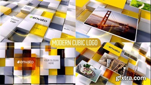 Videohive Modern Cubic Logo Reveal Opener 46757920