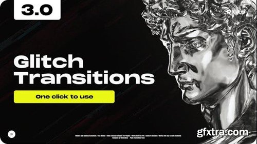 Videohive Glitch Transitions 3.0 46854377