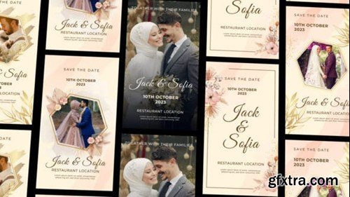 Videohive Wedding Invitation Instagram Story and Reel 46841293