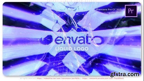 Videohive Liquid logo Reveal 46890721