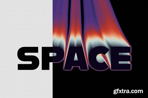 Space Text Effect KHLVJCR