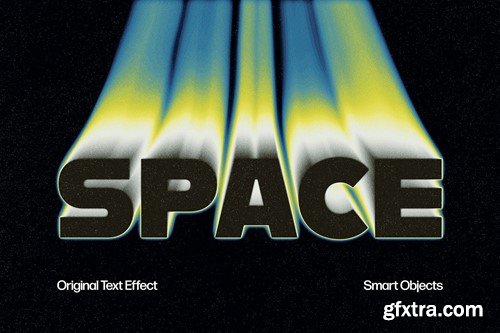 Space Text Effect KHLVJCR