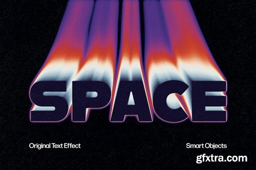 Space Text Effect KHLVJCR