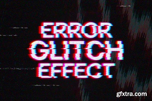 Error Glitch Text Effect HW5LN8T