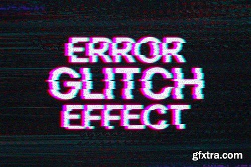 Error Glitch Text Effect HW5LN8T