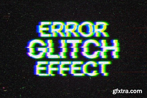 Error Glitch Text Effect HW5LN8T