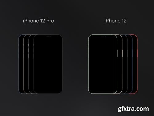 2 Hands Mockups iPhone 12 Pro & iPhone 12 Ui8.net