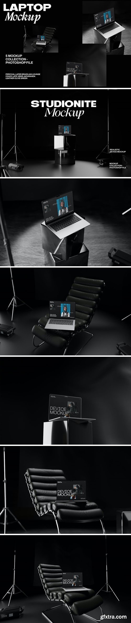 Laptop Mockup Device GSHVDGM