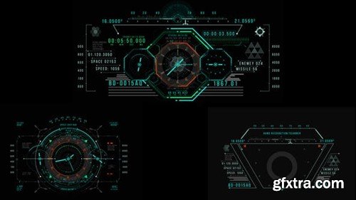 Videohive HUD700 HUD Ship 3 46923328