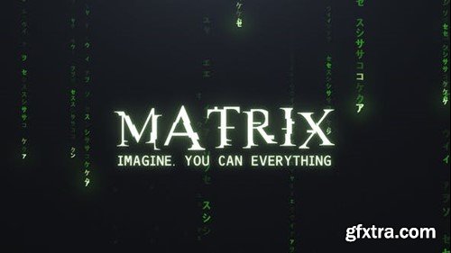 Videohive Matrix Logo 46958873