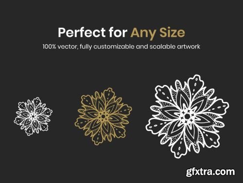 200 Mandala Art Ui8.net