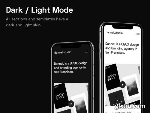 Dannel - Portfolio & Creative Agency Template Ui8.net