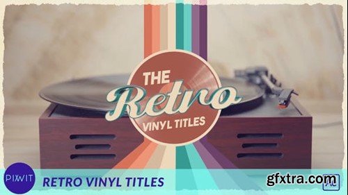 Videohive Vinyl Retro Titles Opener 46914673