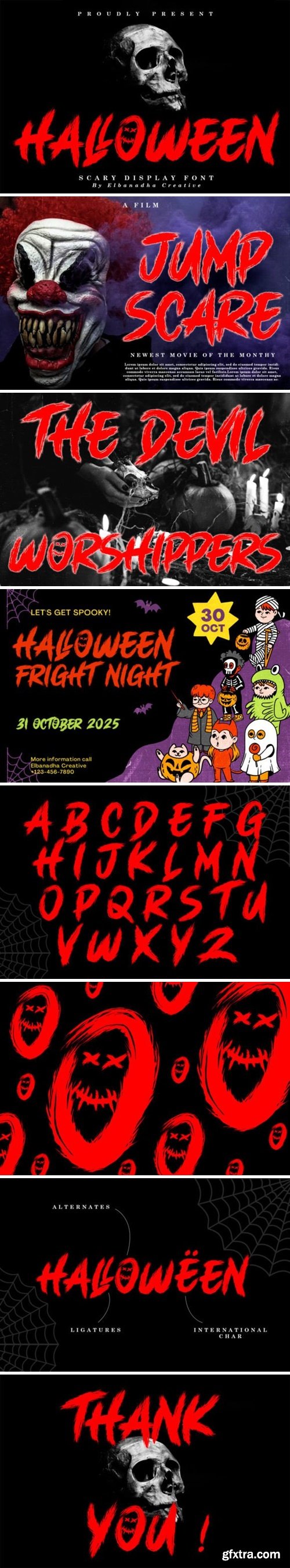 Halloween Font