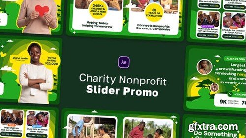 Videohive Charity Nonprofit Slider Promo 46929459