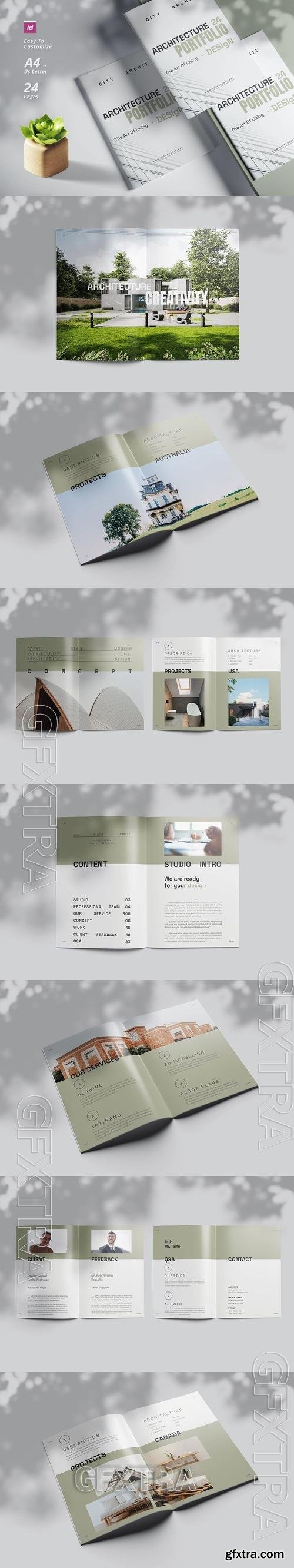 Architecture Portfolio Template 7E3KWNB