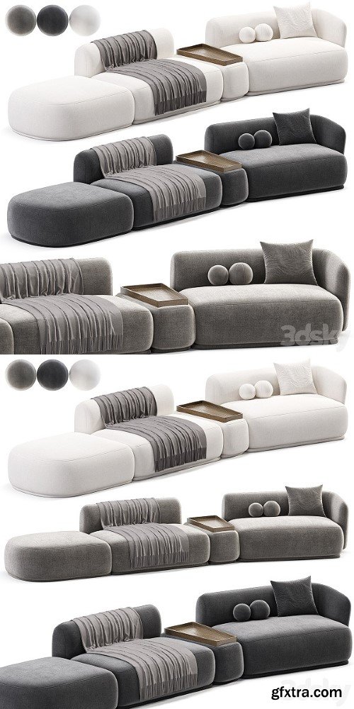 Rene Sofa by Meridiani 02