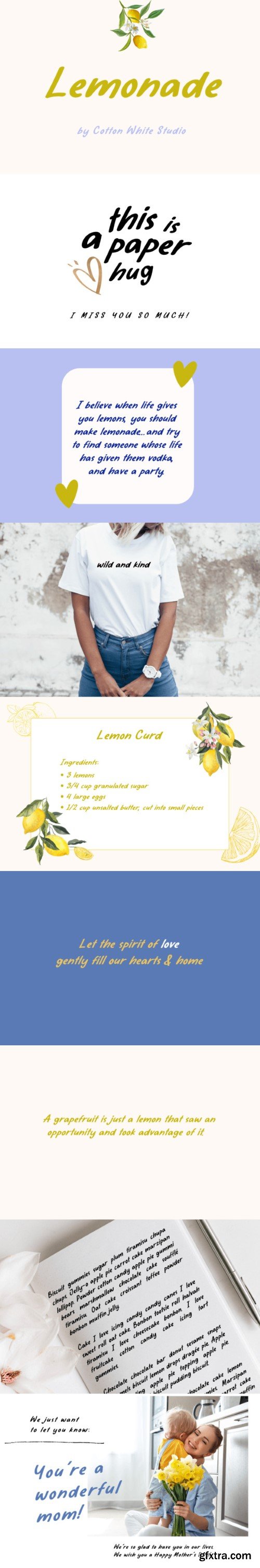 Lemonade Font