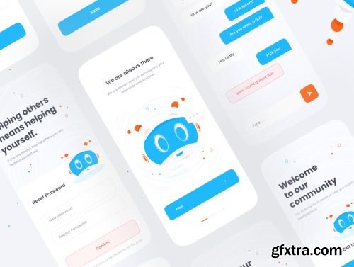 Adacana - Chat BOT Apps UI KIT Ui8.net