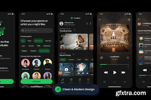 Tunebox - Music Streaming App EYGYYKD