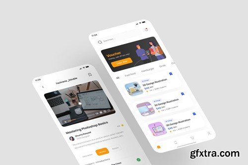 E-Edu_Online Course App UI Kit 94JGGE2