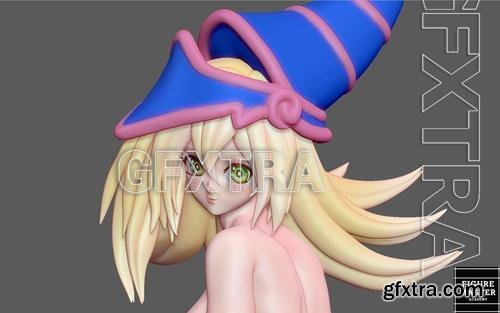 Figuremaster - Dark Magician Girl 5 NSFW &ndash; 3D Print Model